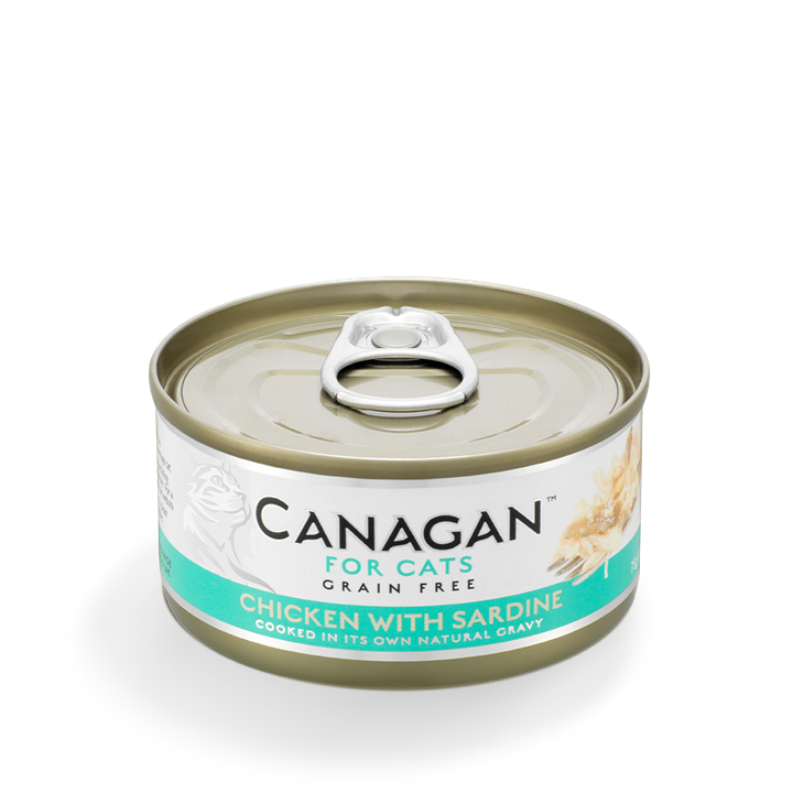 Canagan Conserves pour chats - Poulet & Sardine 75g