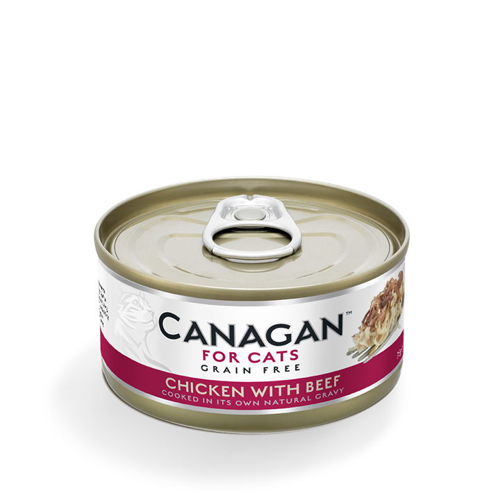 Canagan Conserves pour chats - Poulet & Bœuf 75g