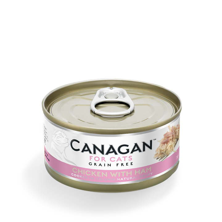 Canagan Conserves pour chats - Poulet & Jambon 75g