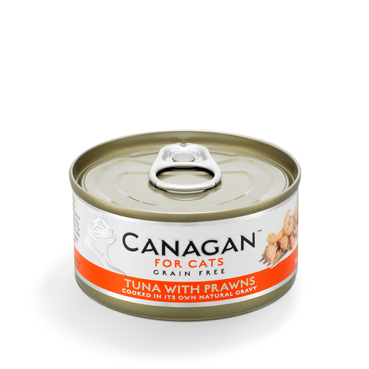 Canagan Conserves pour chats - Thon & Crevettes 75g