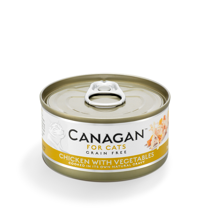 Canagan Conserves pour chats - Poulet aux légumes 75g