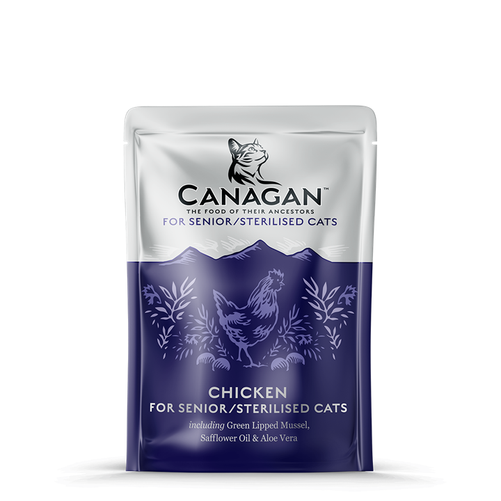Chicken for Senior / Sterilised Wet Cat Food